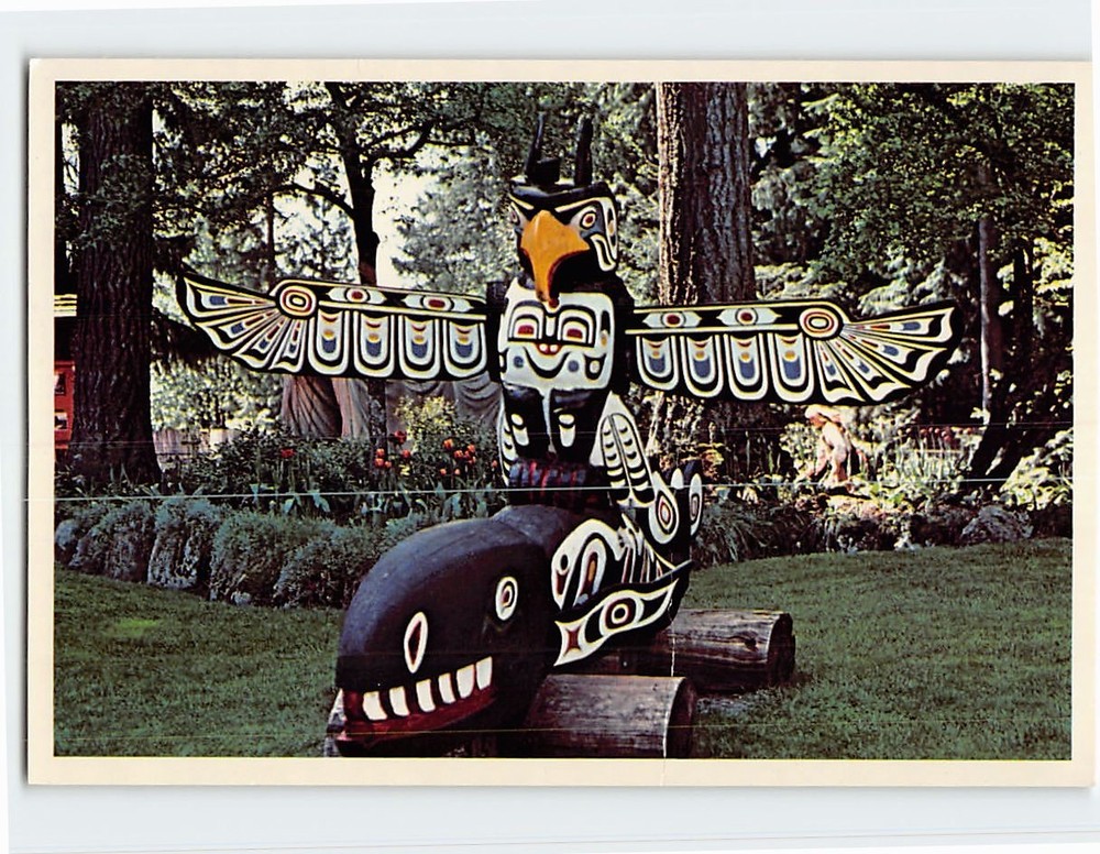 Postcard Capilano Suspension Bridge North Vancouver Canada