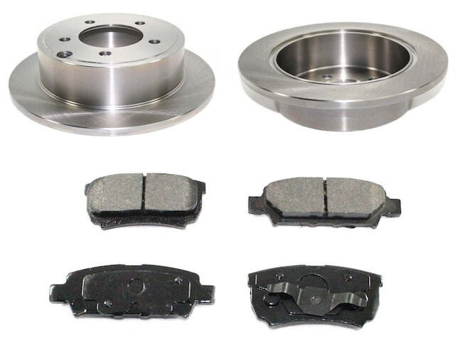 2007-2017 Jeep Compass Rear Brake Pad & Rotor Kit 32741FTPC