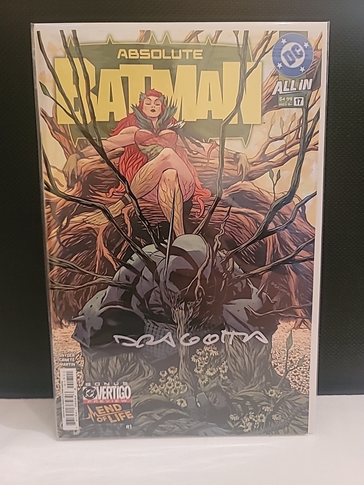 Absolute Batman #17 Signed By Dragotta Cover A Comic Nm 1St Print 2026 Dc W/Coa