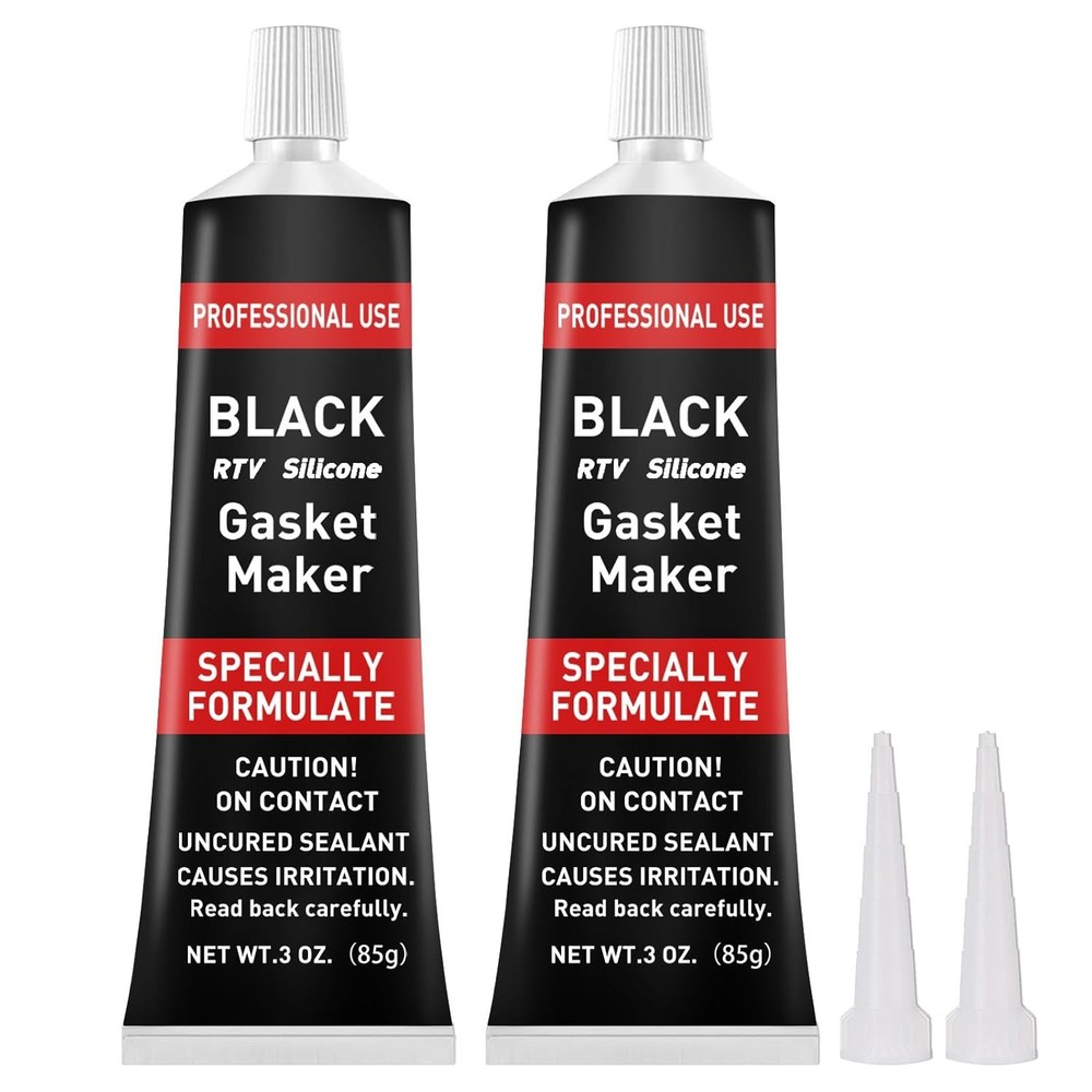 RTV Silicone Gasket Maker, High Temp Resist Oil, 170g, Black