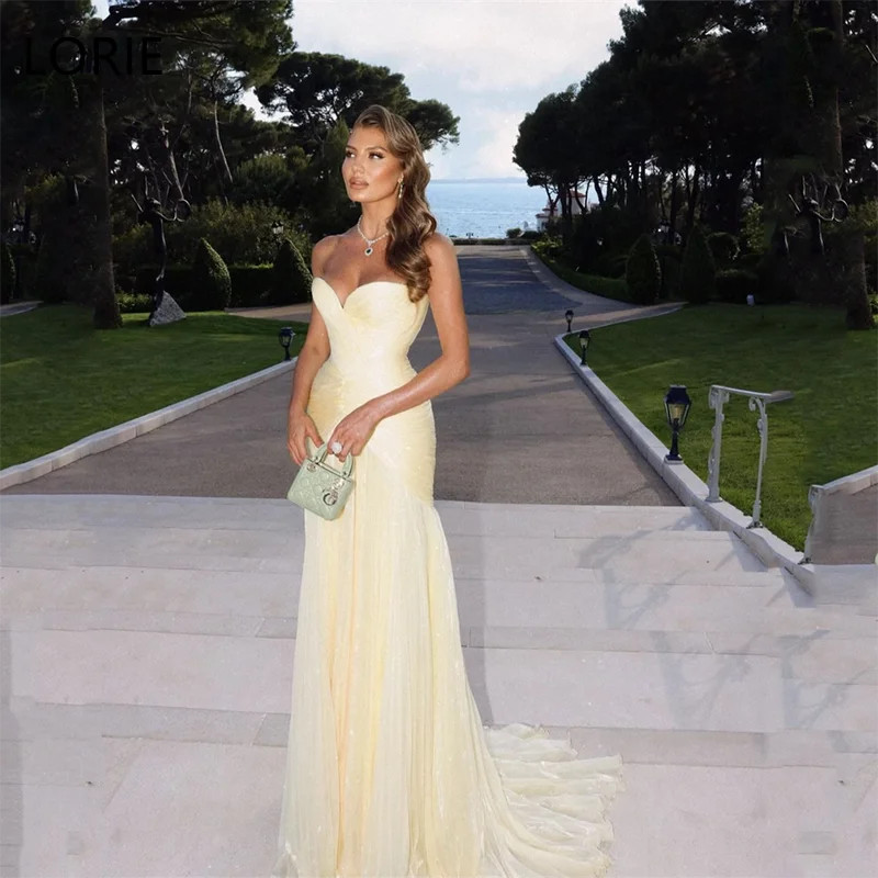 Mermaid Wedding Dresses V-Neck Sexy Strapless Bride Prom Gown Bridal Gowns