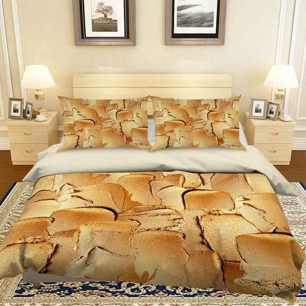 3D Yellow Pigment A172 Bed Pillowcases Quilt Duvet Cover Uta Naumann Zoe
