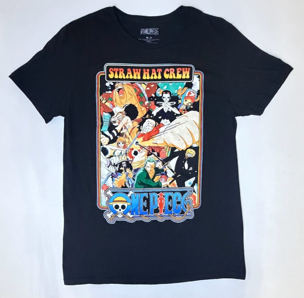 One Piece Straw Hat Crew Graphic Anime T-Shirt