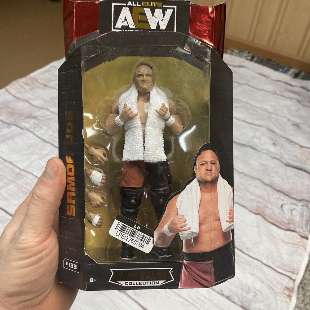 AEW Unrivaled Samoa Joe Exclusive Jazwares All Elite Wrestling Figure Target