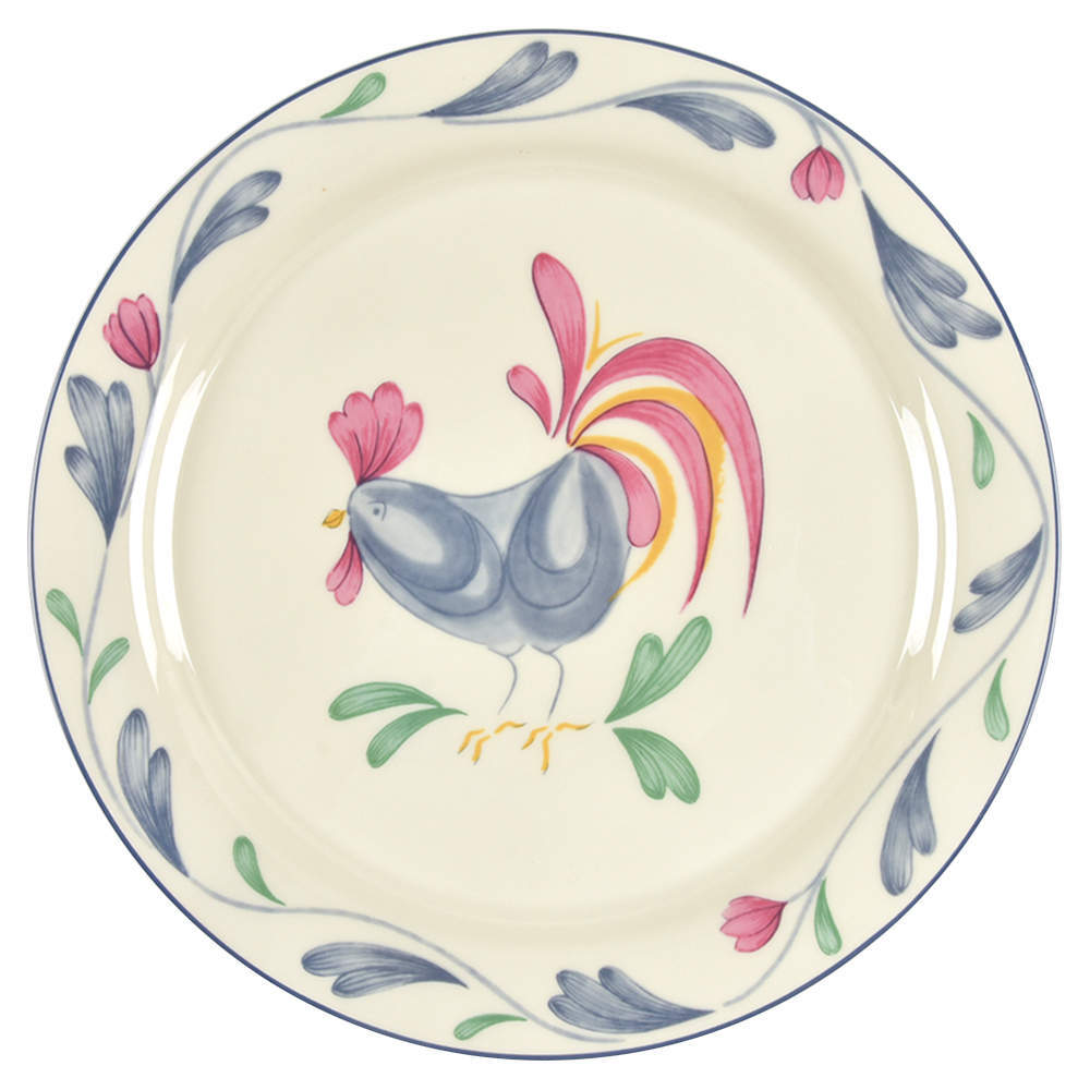 Lenox Poppies On Blue Accent Luncheon Plate 2061731
