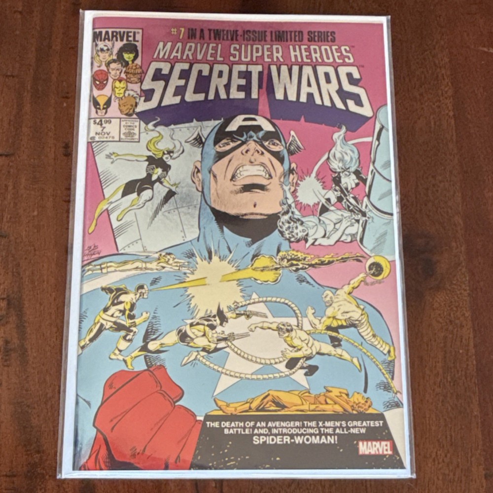 Marvel Comics Secret Wars #7 Facsimile Foil  NM