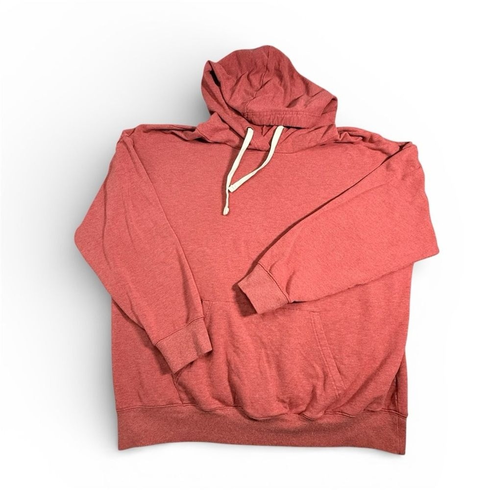 Buffalo David Bitton Women’s Super Soft Pullover Hoodie - XL Heathered Cranberry
