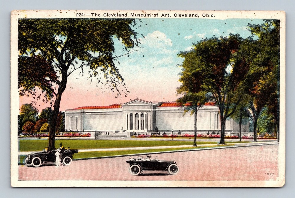 Vintage Cleveland Museum of Art Postcard Ohio Early 1900s