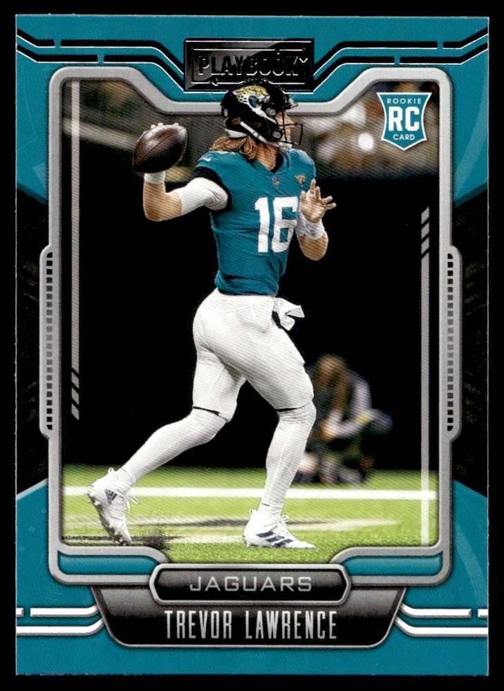 2021 Panini Playbook Trevor Lawrence Rookie Jacksonville Jaguars #101