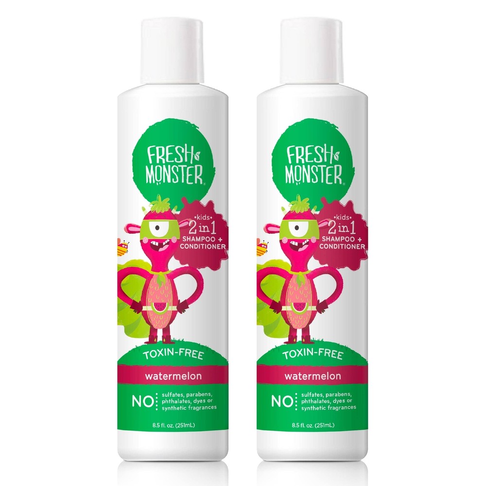 2-in-1 Shampoo & Conditioner, Toxin-Free, Hypoallergenic, Tear-free Shampoo &...