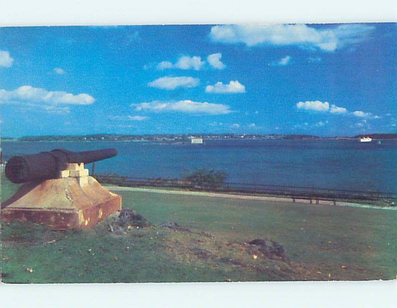 Unused Pre-1980 PARK SCENE Portland Maine ME hk5536