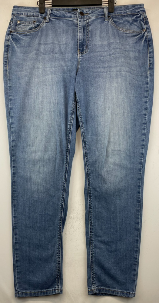Earl Jeans - Womens Size 14 - Blue - Straight Leg - Stretch (3070)