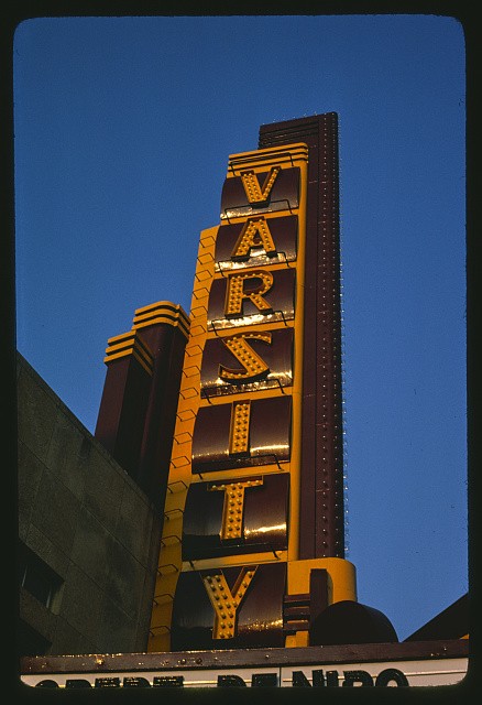 Photo:Minneapolis Minnesota Varsity Theater Dinkytown Sign 1981