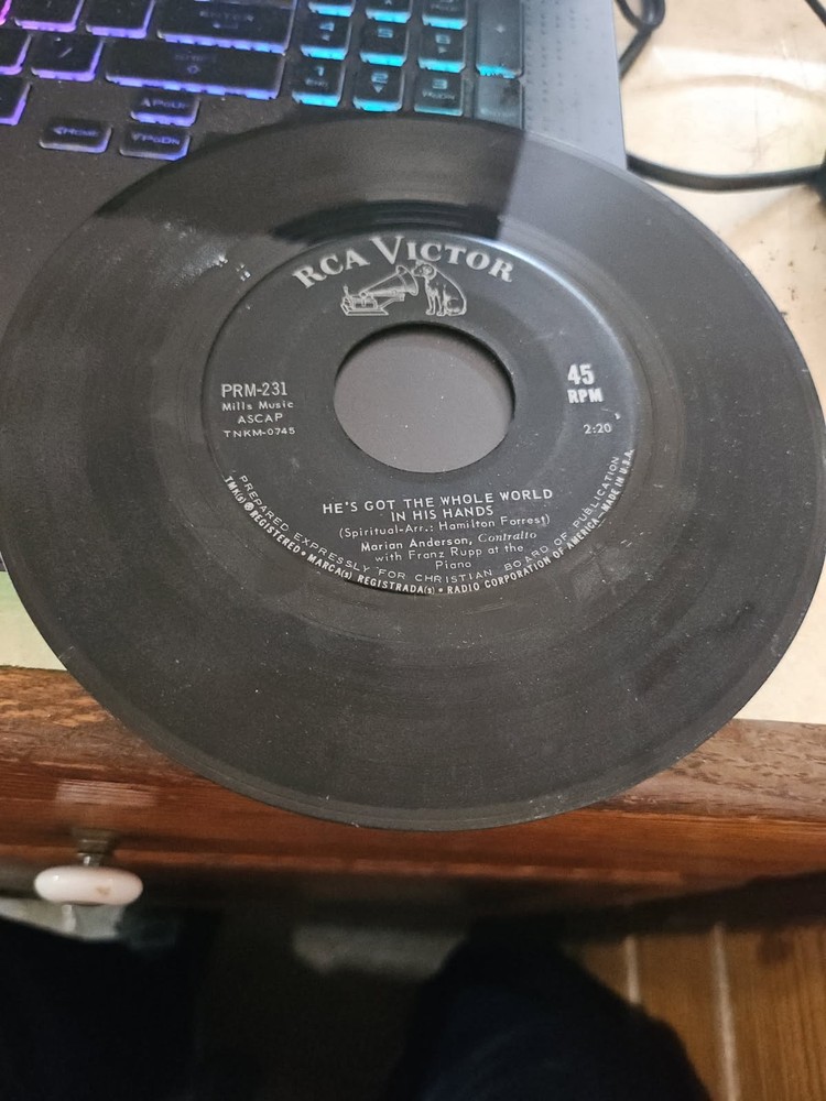 He's Got The Whole World In His Hand RCA Doo Wop VG+