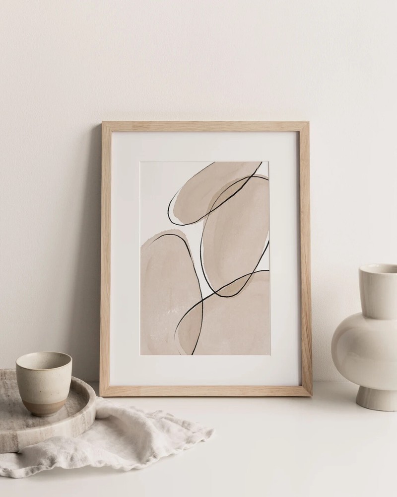 Watercolor Abstract Wall Art Poster Premium Quality Choose your Size