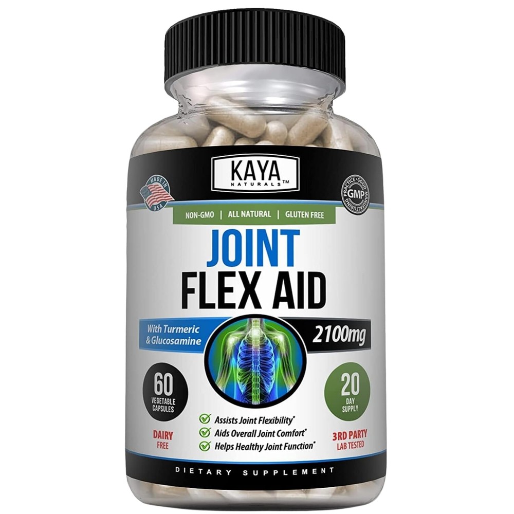 Kaya Naturals Joint Flex Aid | Joint Support Supplement for Men and Women | T...