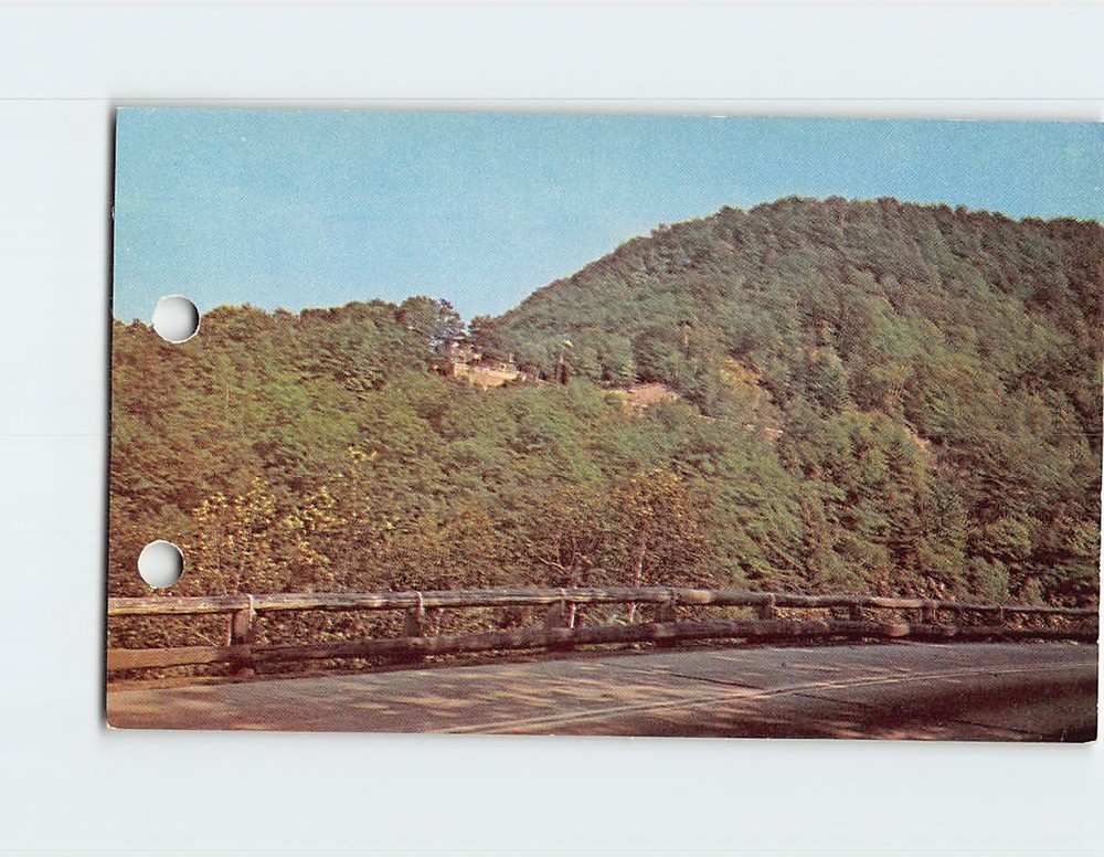 Postcard Rips Lookout Point on the Rip Van Winkle Trail Catskill Mountains NY