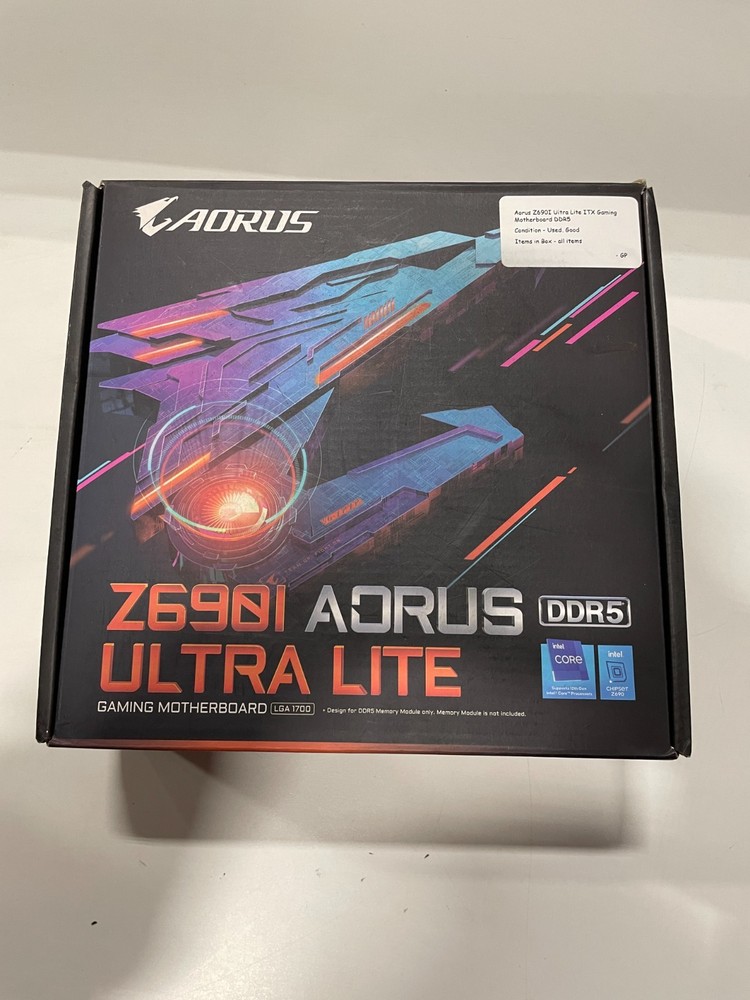 GIGABYTE Z690I AORUS ULTRA LITE LGA 1700 Intel Motherboard