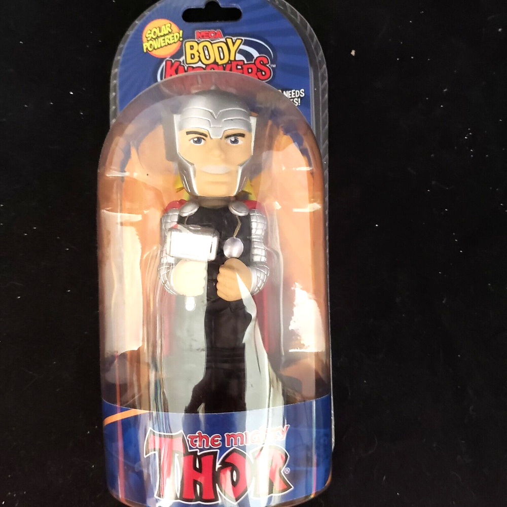 NECA BODY KNOCKERS SOLAR POWERED   THE MIGHTY THOR    NEW!