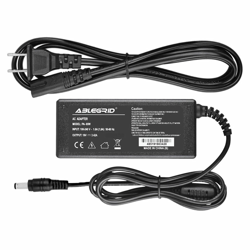 19V AC Adapter For Toshiba Satellite C655-S5129 C655-S5132 Charger Power Supply