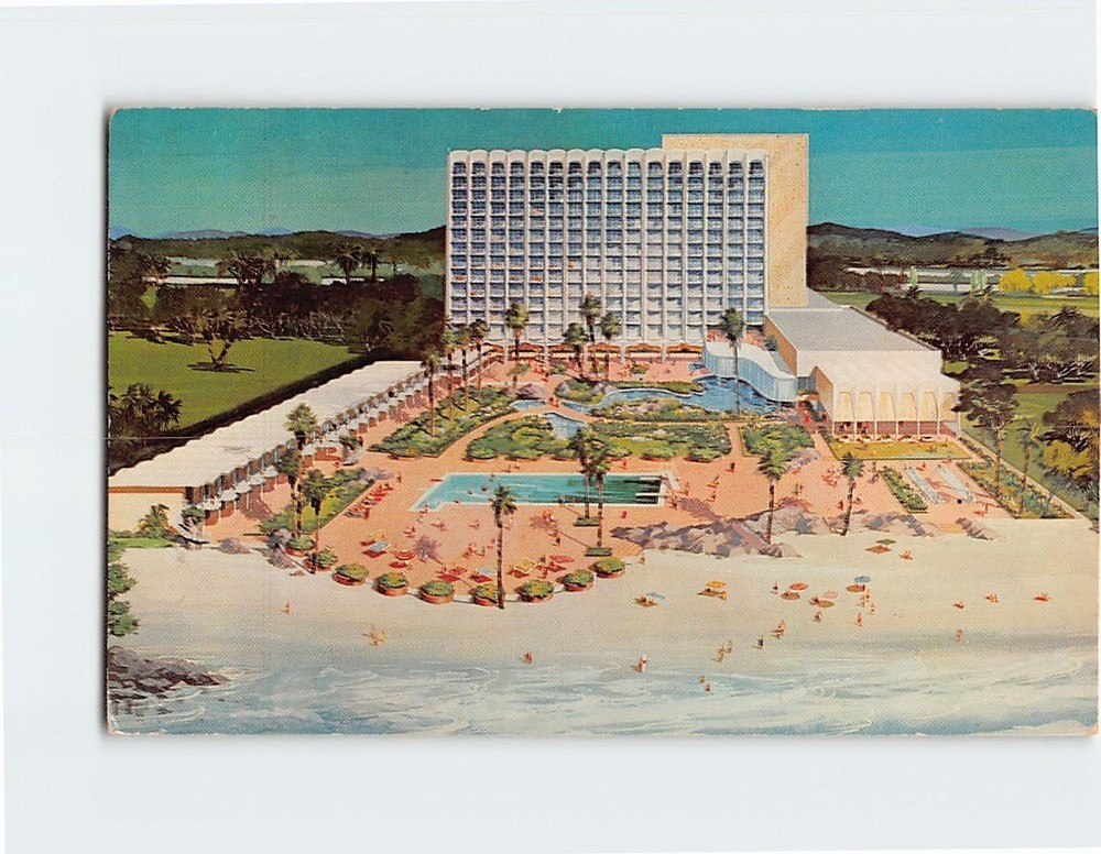 Postcard The Hotel Of The Caribbean San Juan Puerto Rico