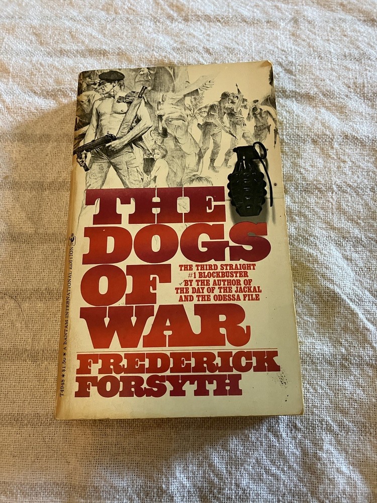 The Dogs Of War By Frederick Forsyth 1975 Bantam Paperback