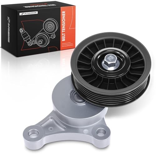 12628025 Belt Tensioner Assembly with Pulley for Chevrolet Camaro & Cadillac CTS