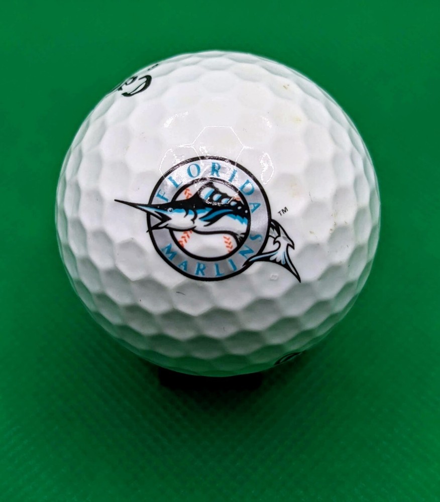 Florida Marlins logo golf ball - MLB - Baseball