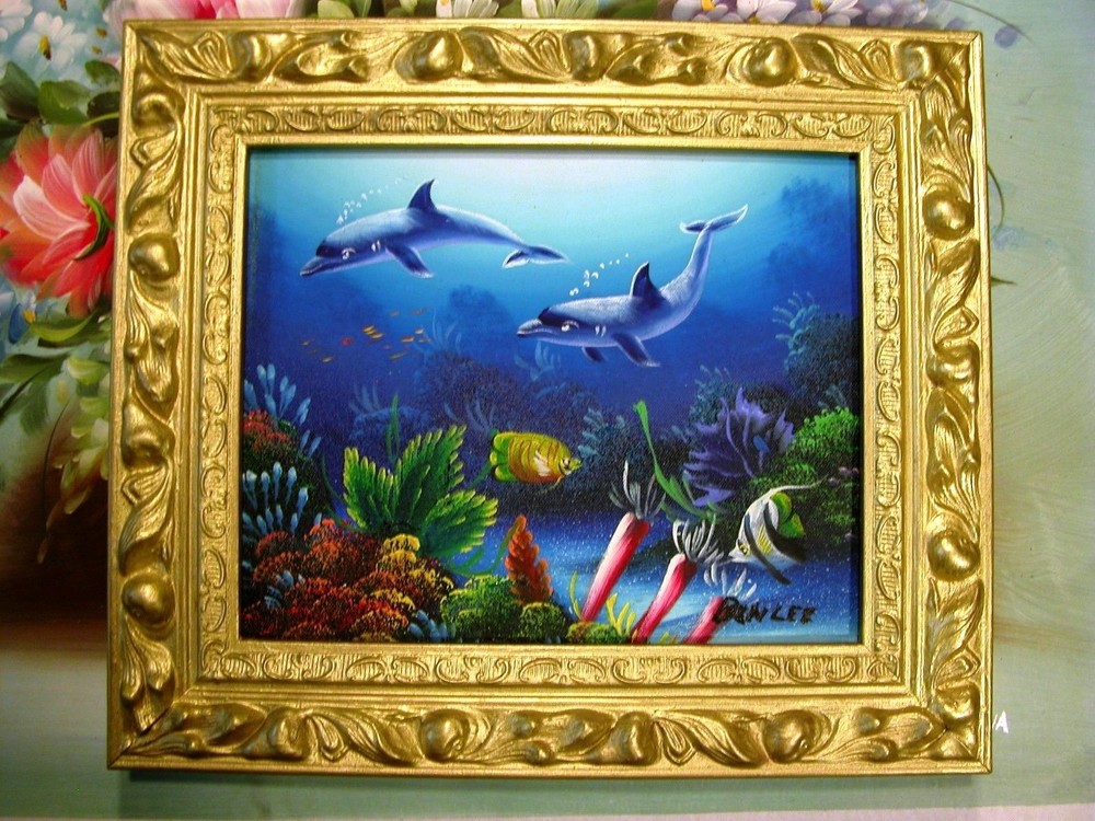 DOLPHIN FISH UNDERSEA CORAL REEF 10