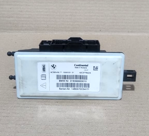 BMW F01 F10 F11 F06 F12 F13 5 6 7 SERIES ACSM4 CRASH CONTROL MODULE 9350003