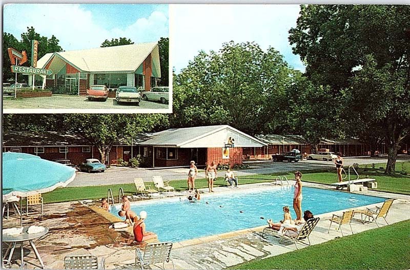 Postcard RESTAURANT SCENE Sylvania Georgia GA m/09 AI7796