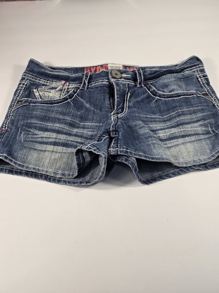 Hydraulic Bailey Women's Size 11/12 Medium Wash Denim Jeans Shorts