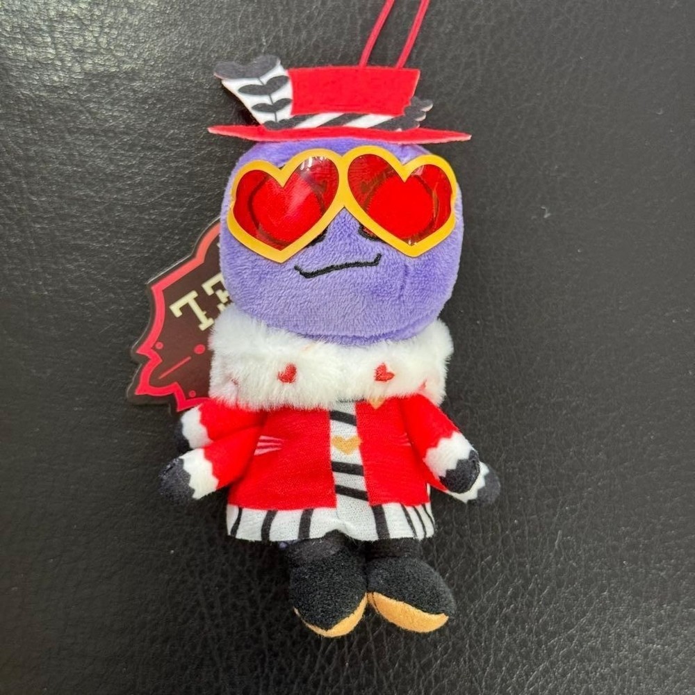 Hazbin Hotel Sitting Plush Mascot Valentino 10cm Round One Limited 2026 NEW