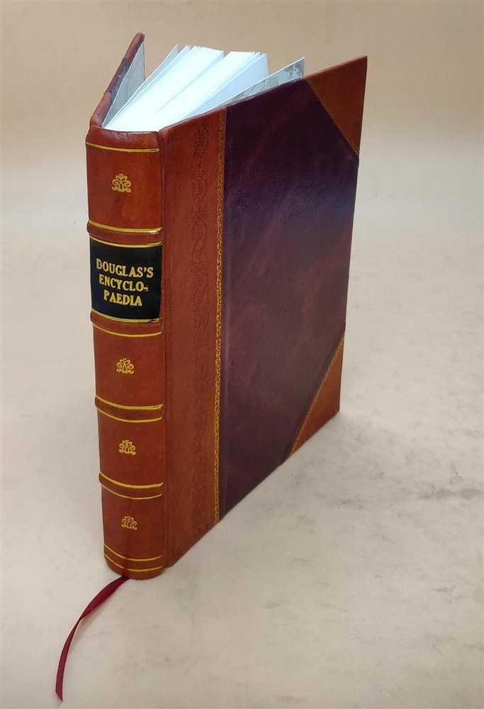 Douglas Encyclopedia for Bacon Curers - Leather Bound Reference Book