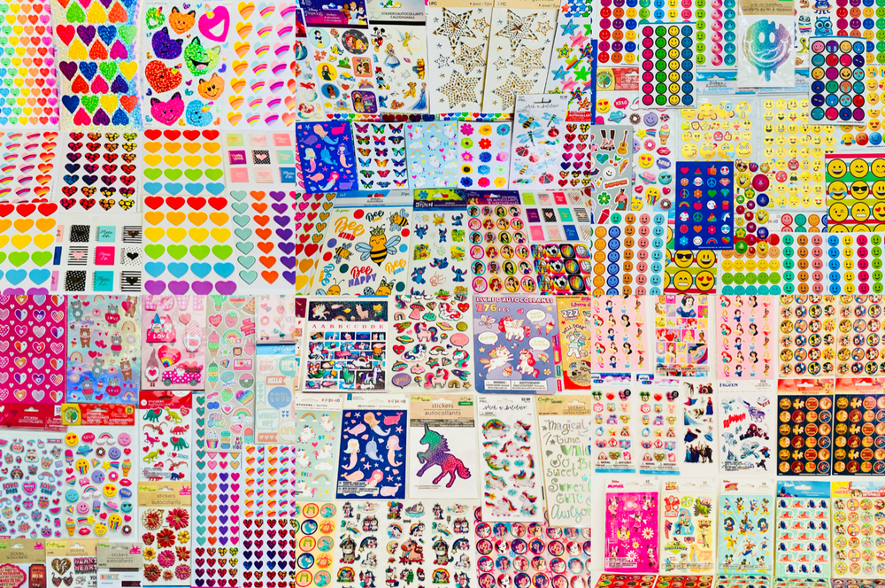 Vintage Scrapbooking Stickers 888 Creative Memories K & Co Sandylion Jolee's Boutique