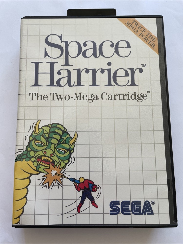 Space Harrier (Sega Master, 1986) Complete In Box- Tested