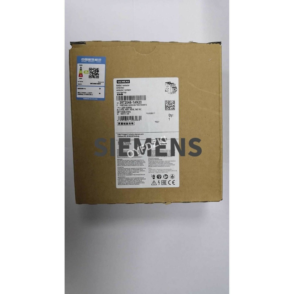 1pcs New 3RT2046-1AN20 3RT20461AN20 shipping DHL or Fedex One Year Warranty  *lg