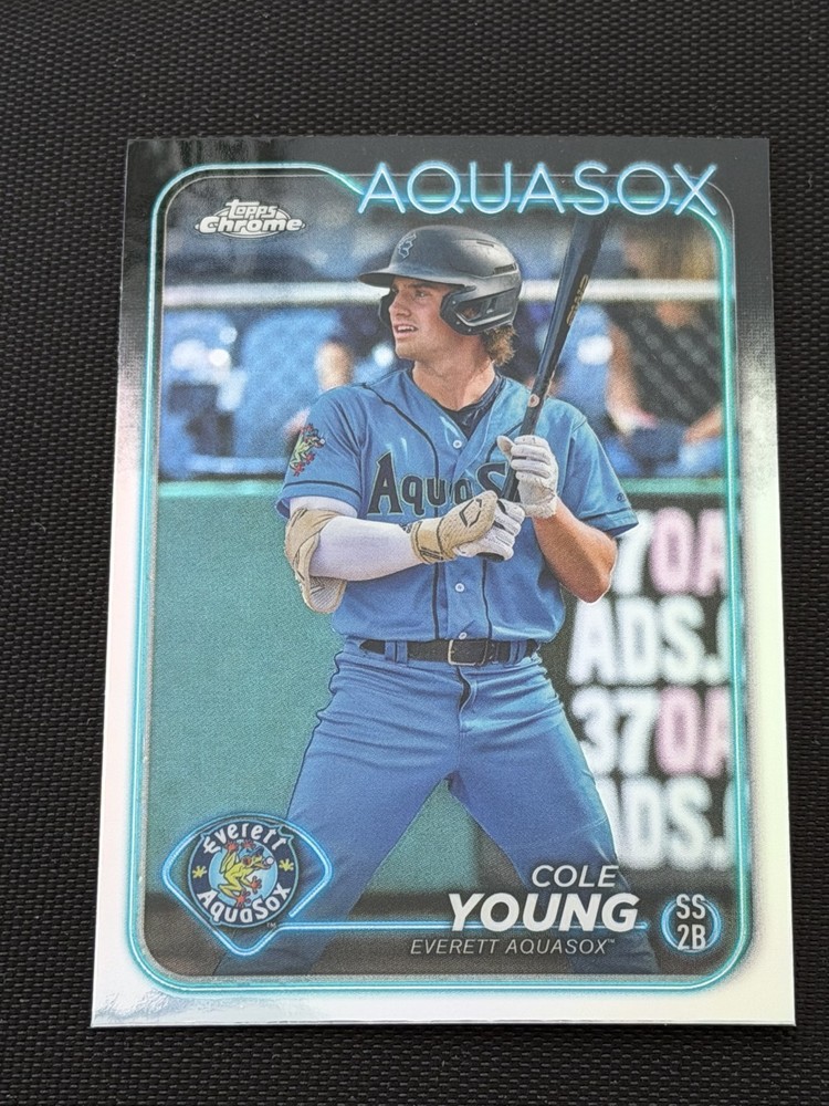 2024 Topps Pro Debut - Chrome Cole Young #PDC-76 (RC)