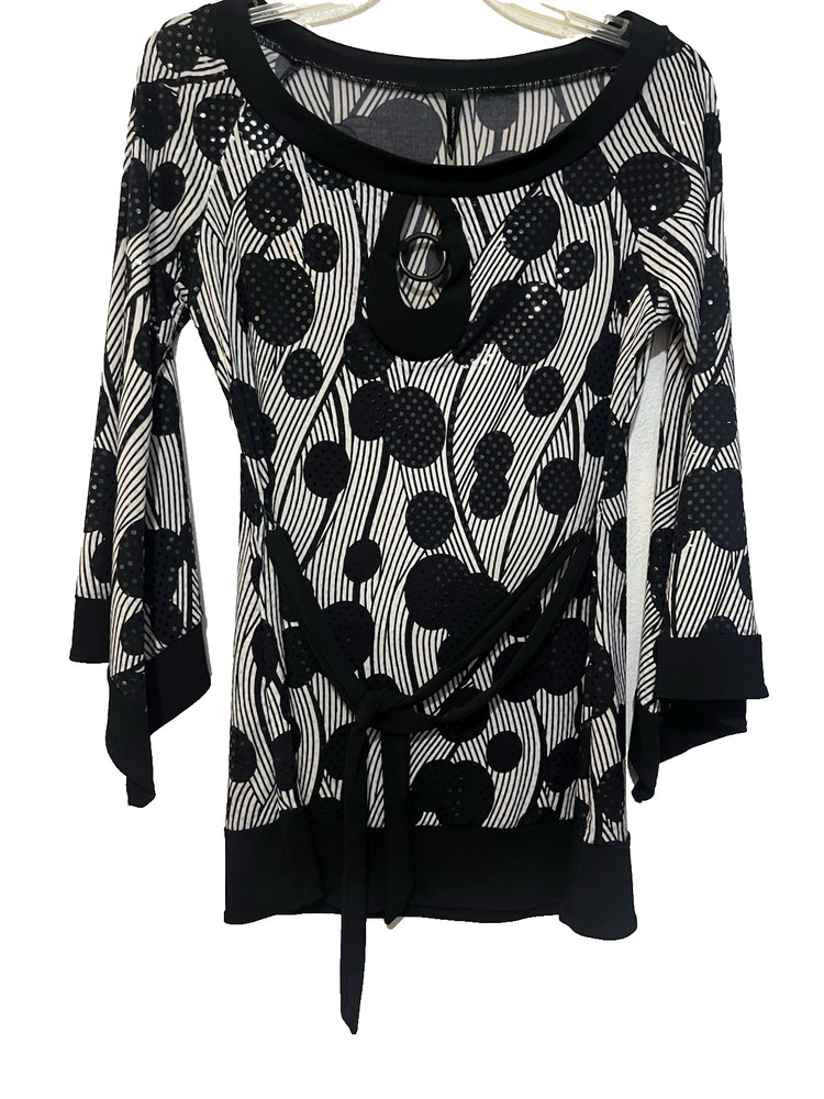 ND  Top  Sz M  Sparkly   Artsy  Whimsigoth Witchy Mod Revival