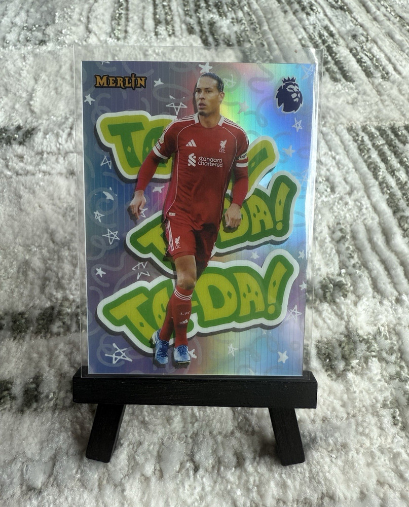 Topps Premier League Merlin 2026 Virgil van Dijk Liverpool FC TA-DA!