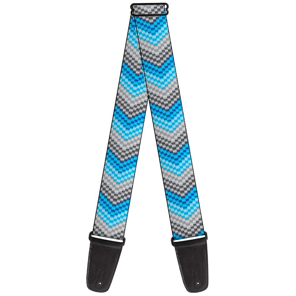 Guitar Strap - Chevron Weave Grays/Blues ACC NEWAnother great item from Rarewaves USA | Free delivery!