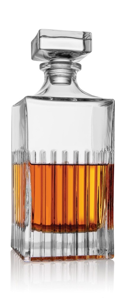 Godinger Elegant Liquor and Wine Decanter for Whiskey Cocktails