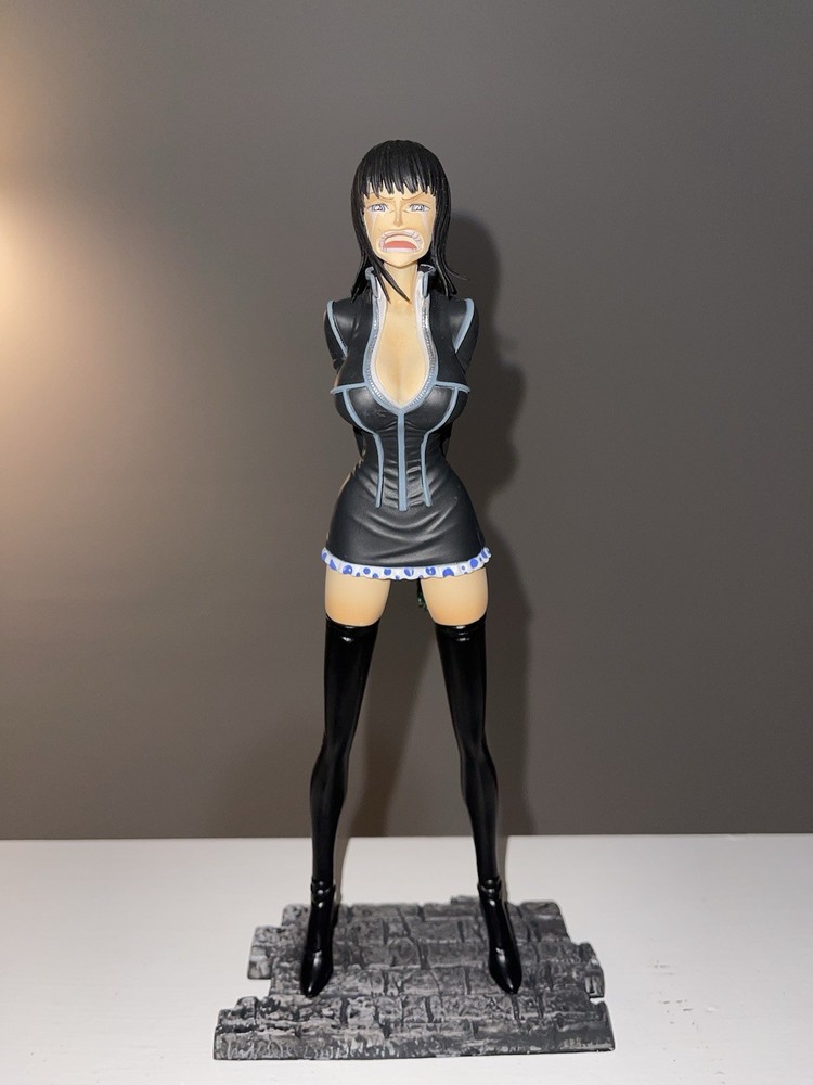 Anime Style Female Figure Black Outfit Fantasy Collectible Anime Manga Statue