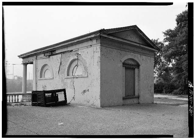 Philadelphia PA Fairmount Waterworks North Wing 1900s Historic Building