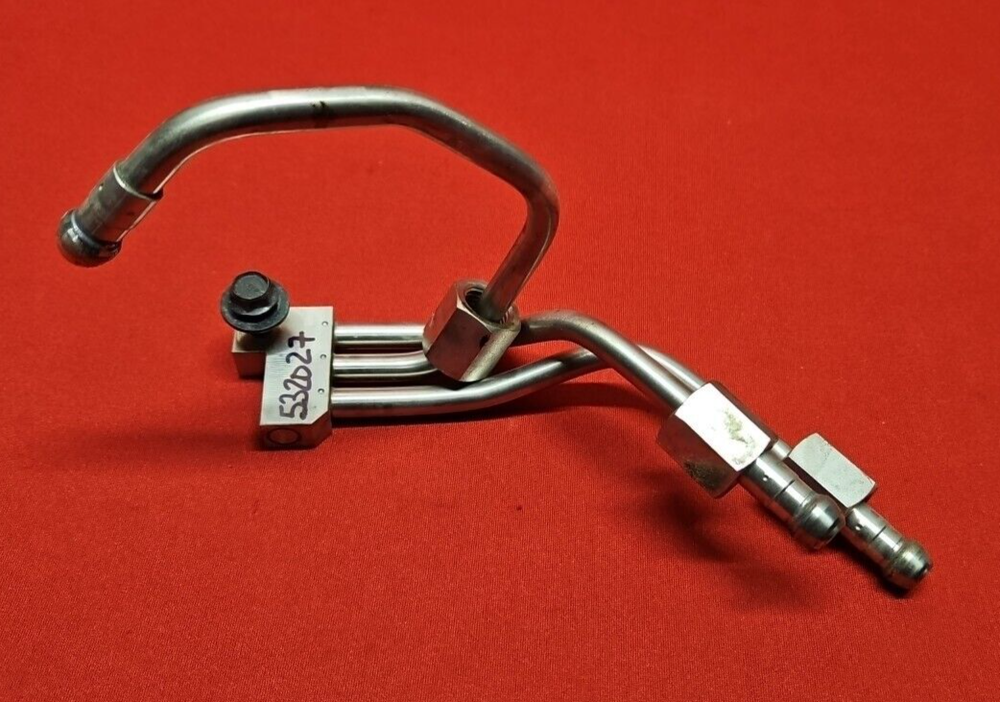 2019 Infiniti QX60 / Nissan Pathfinder 3.5L Metal Fuel Line Assembly 17520-6KA0D