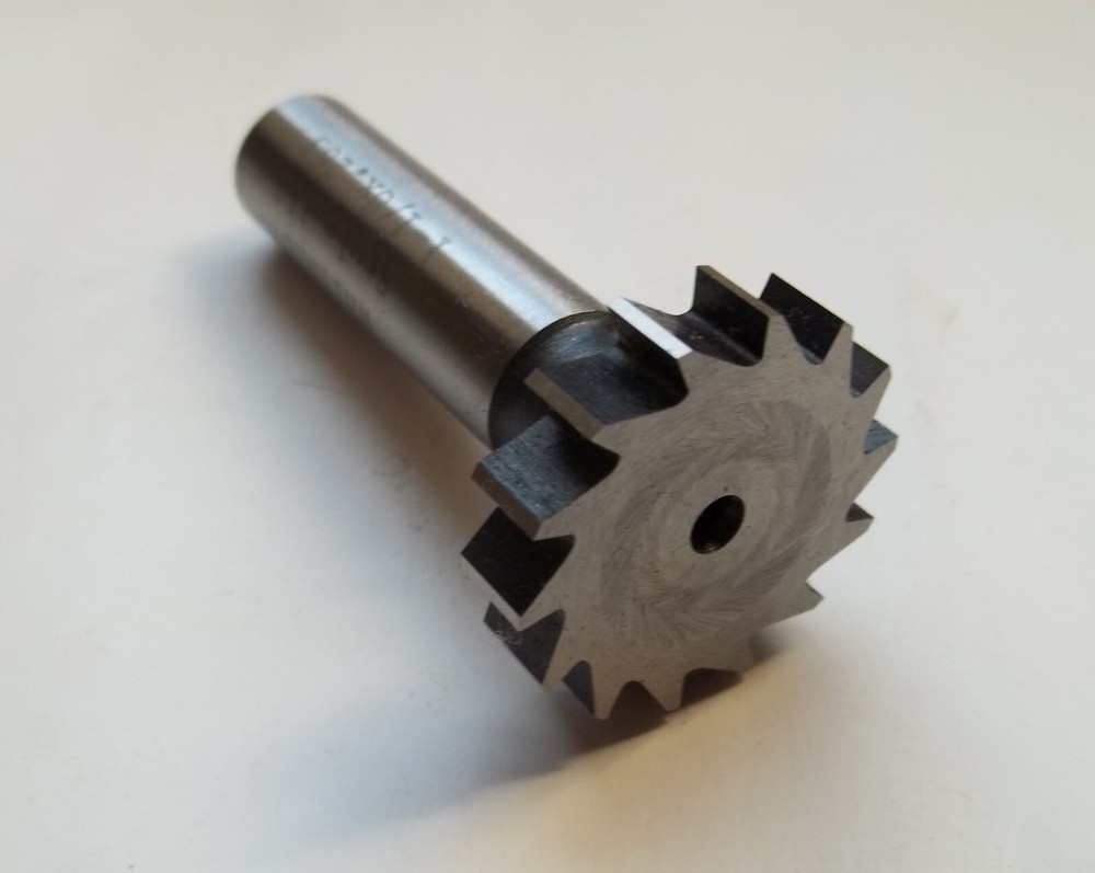 Whitney 115 HSS Keyseat-Woodruff T-Slot Cutter 1-1/8 x .263 1/2 Shank