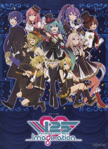 Vocaloid Vocalo Songs Easy Piano Solo Love Nico 25 imagination 2... book form JP