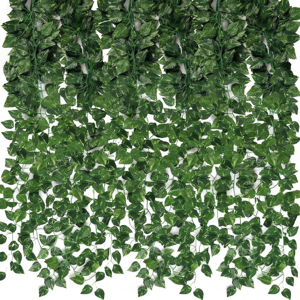 Fake Vines for Room Decor 24 Pack 168ft Artificial Ivy Greenery Garland for B...