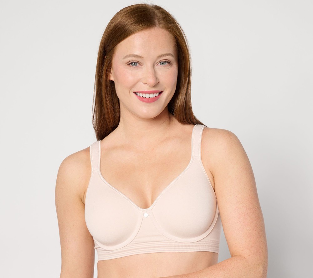 Breezies Women's Comfort Breeze Seamless Underwire Bra 40DDD Yellow A631860