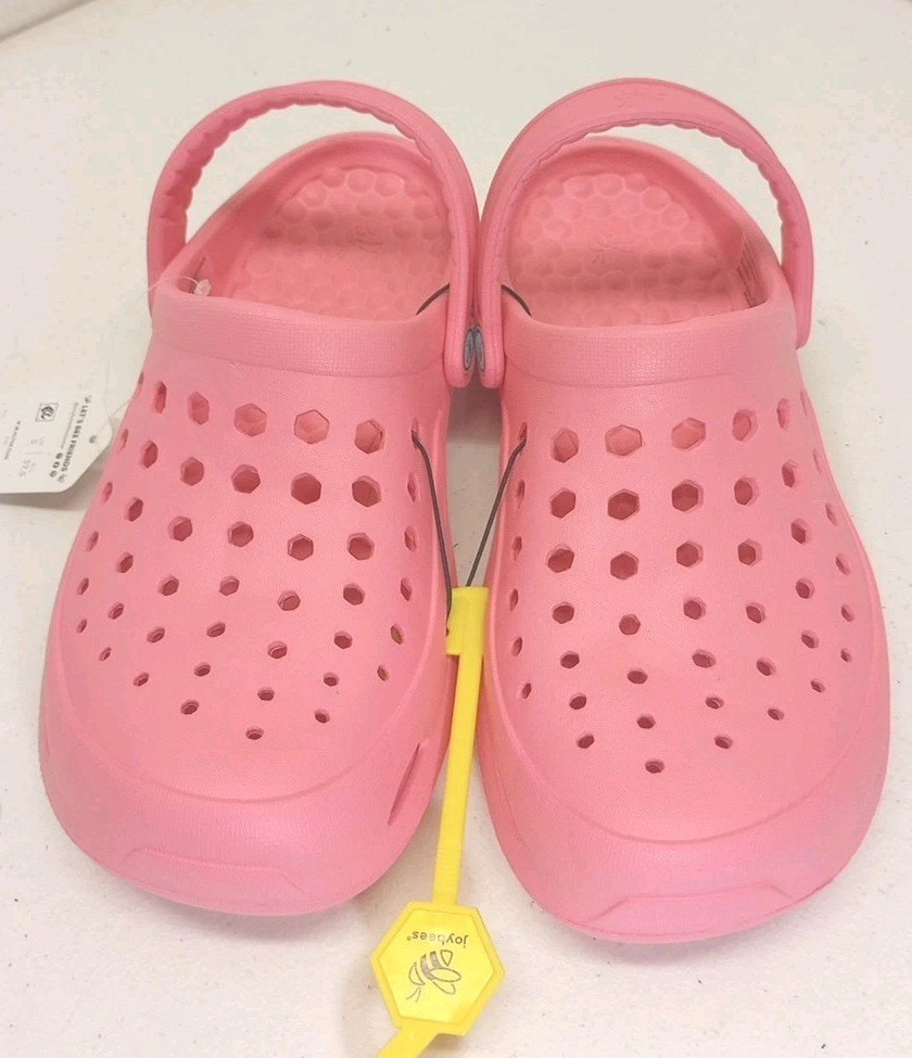 JOYBEES Women’s Size 9 Active Clog Comfort Sandals • Pink